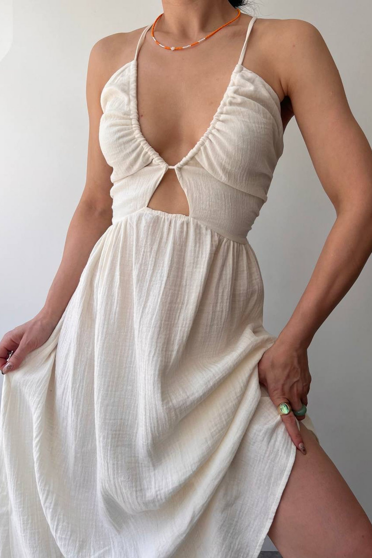 ALICIA Dress in Ivory | Summer Dresses for Women