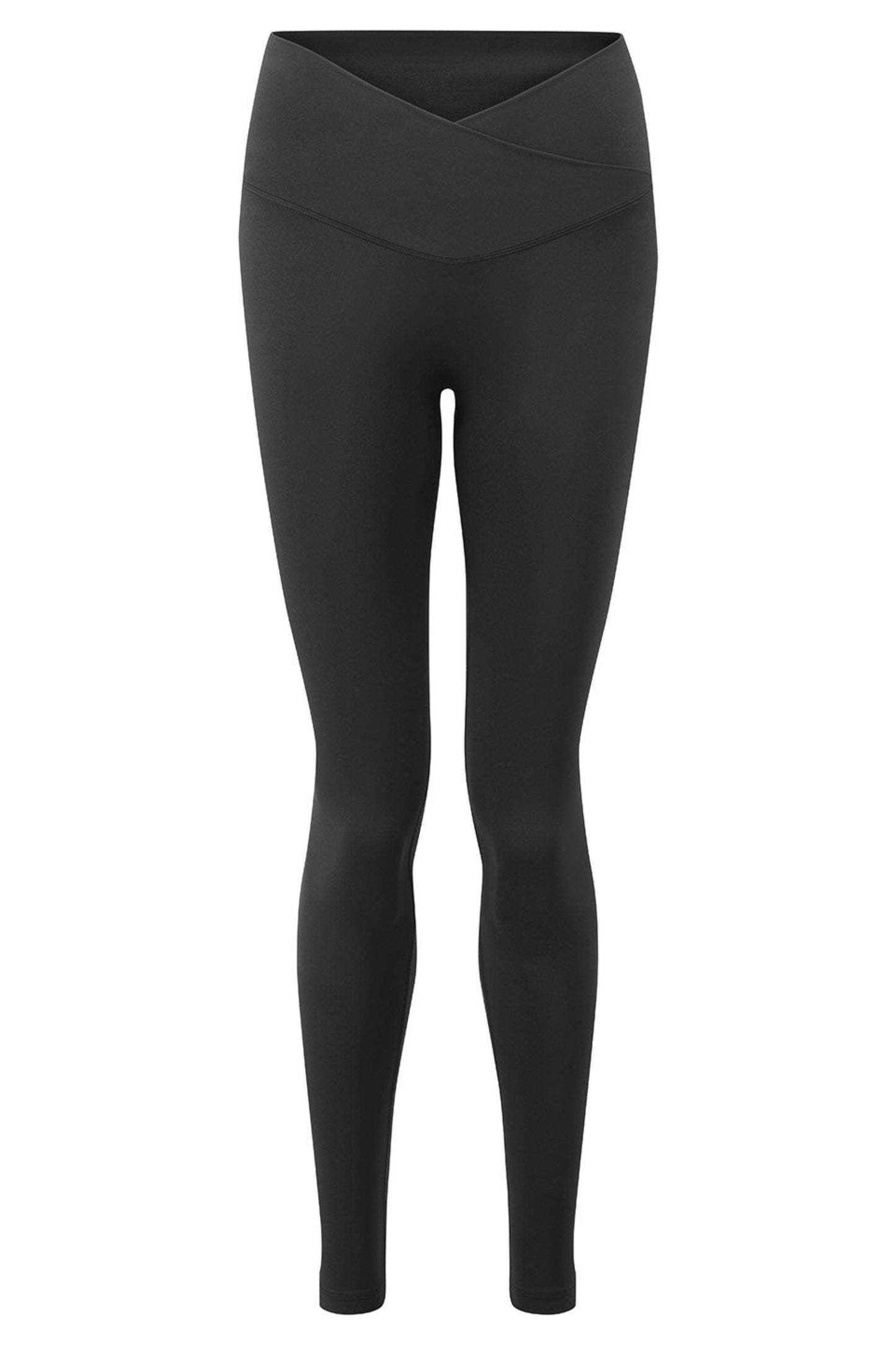 GAIA LUXE RECYCLED LEGGINGS IN BLACK, MADE SUSTAINABLY FROM PLASTIC WASTE BY MERAKI BEACH