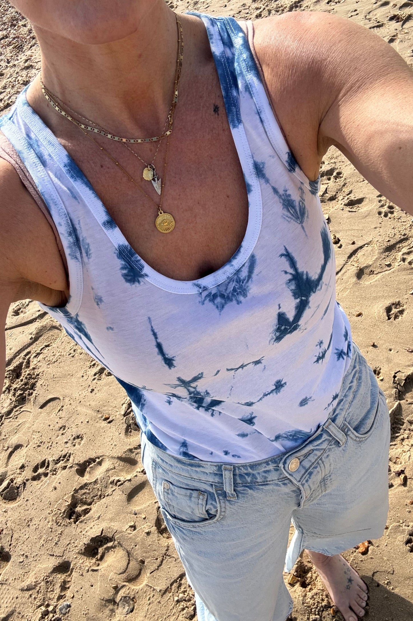 MIA sustainable vest top—soft, breathable, small-batch athleisure by Meraki Beach