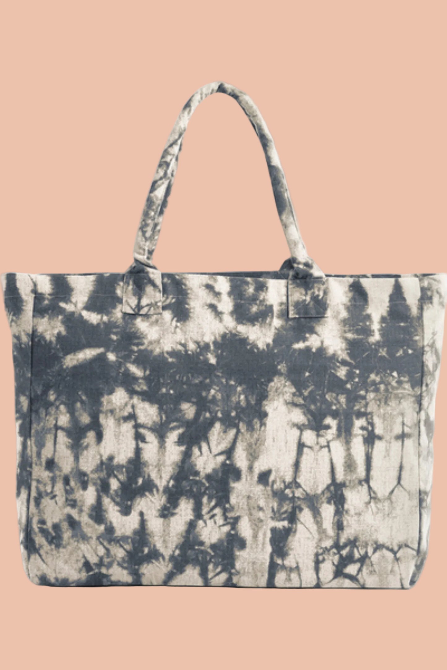 Meraki Beach MIRA tie dye recycled canvas tote bag