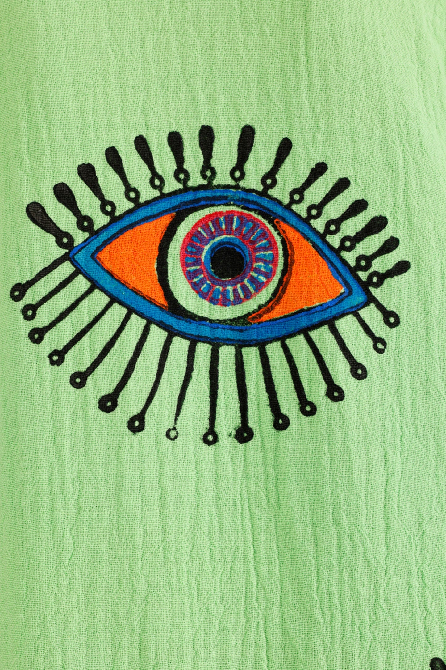 NAYA lime peshtemal organic cotton beach towel by Meraki Beach