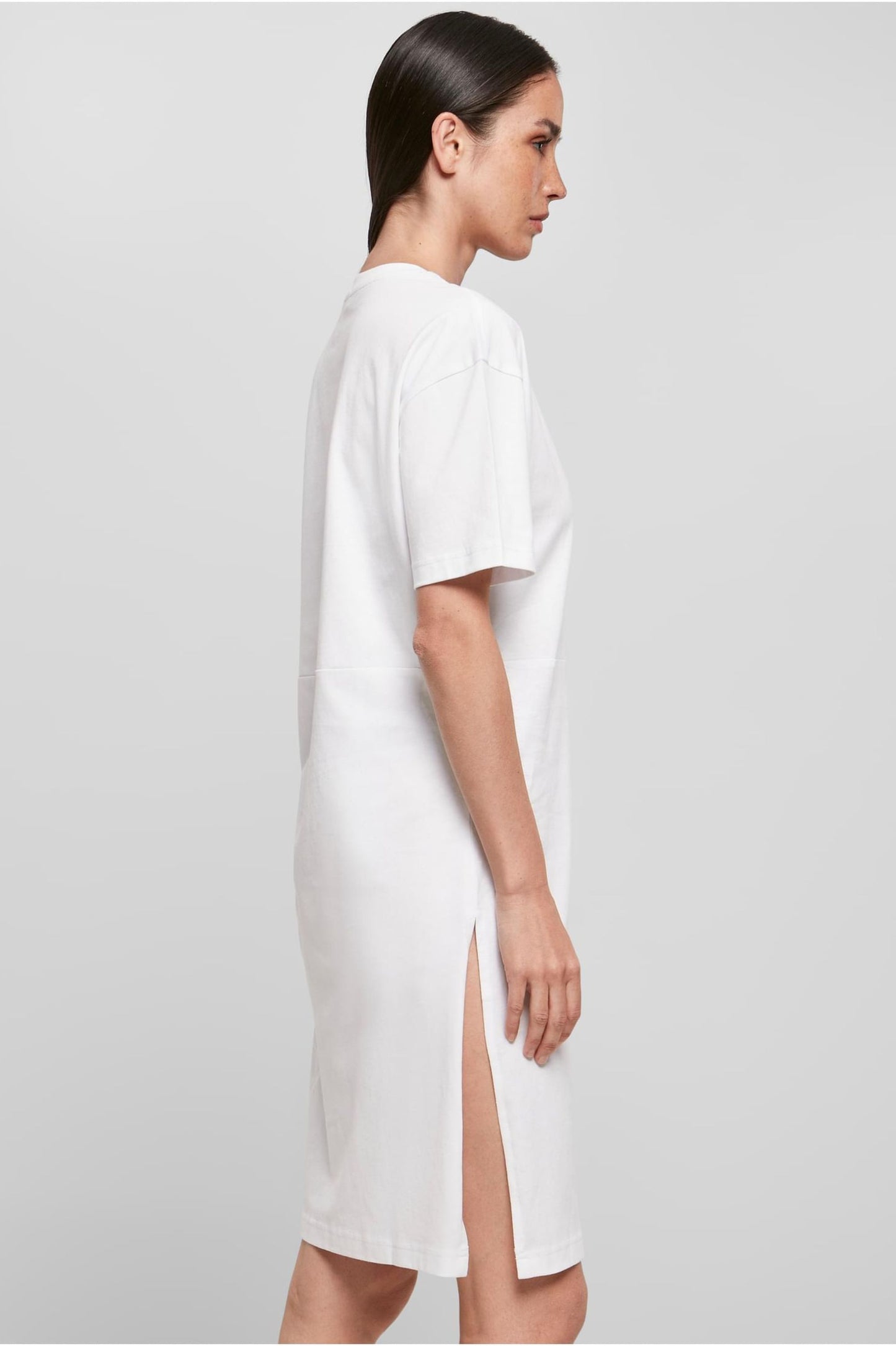 SUNDYE WHITE ORGANIC COTTON OVERSIZED TSHIRT DRESS IN DRIFT WHITE