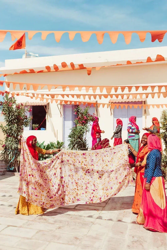 Saheli Women embraces the concept of earth democracy, striving to build an inclusive, diverse, and ecologically responsible community 'Of the women, by the women, for the women.