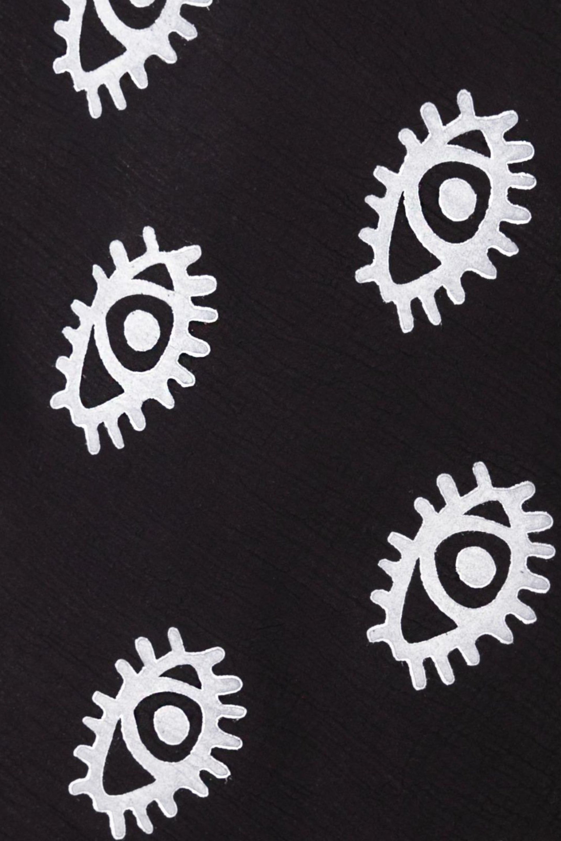 Beach Towels, Holiday Shop - EVIL EYE Peshtemal in Black