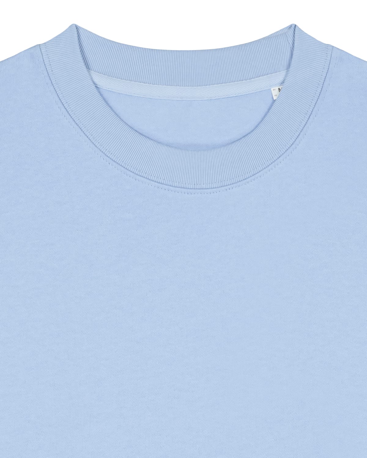 ORGANIC COTTON SWEATSHIRT IN BLUE SOUL