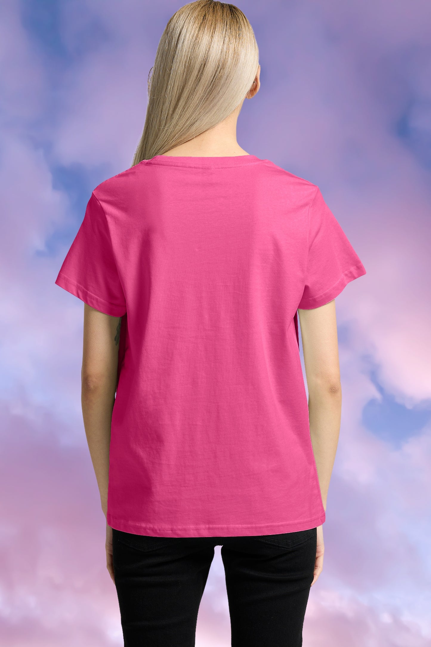 Pink HERA t-shirt women’s sustainable Breast Cancer charity tee by Meraki Beach