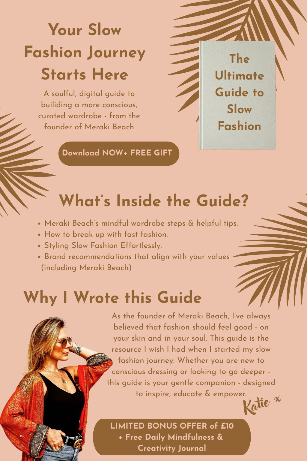 The Ultimate Guide to Slow Fashion Ebook + FREE BONUS Daily Mindfulness & Creativity Journal