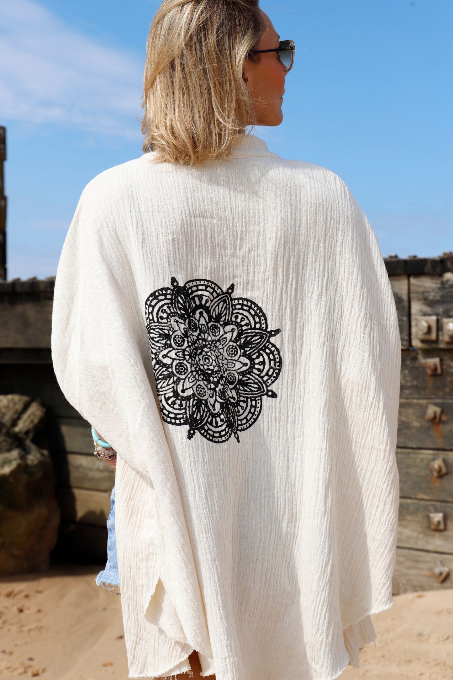MANDALA Beach Shirt | Women's Kimonos & Holiday Clothes
