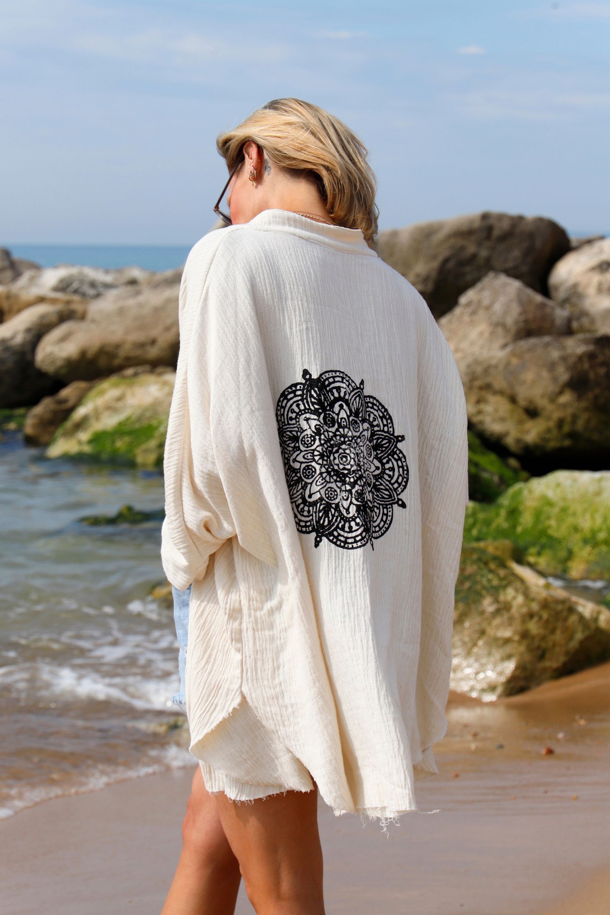 MANDALA Beach Shirt | Women's Kimonos & Holiday Clothes