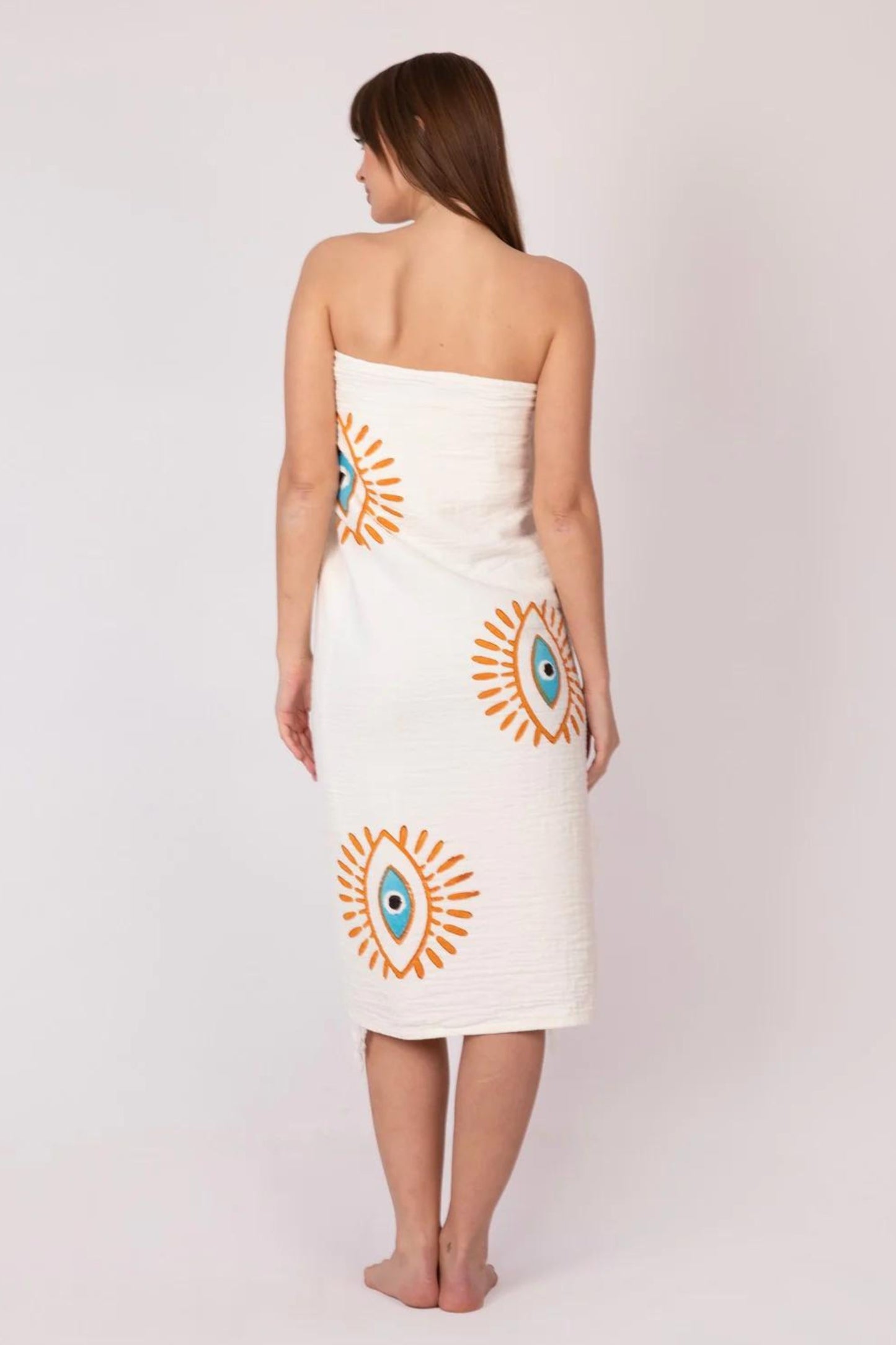 NAYA organic cotton peshtemal towel sustainable turkish towel by Meraki Beach.