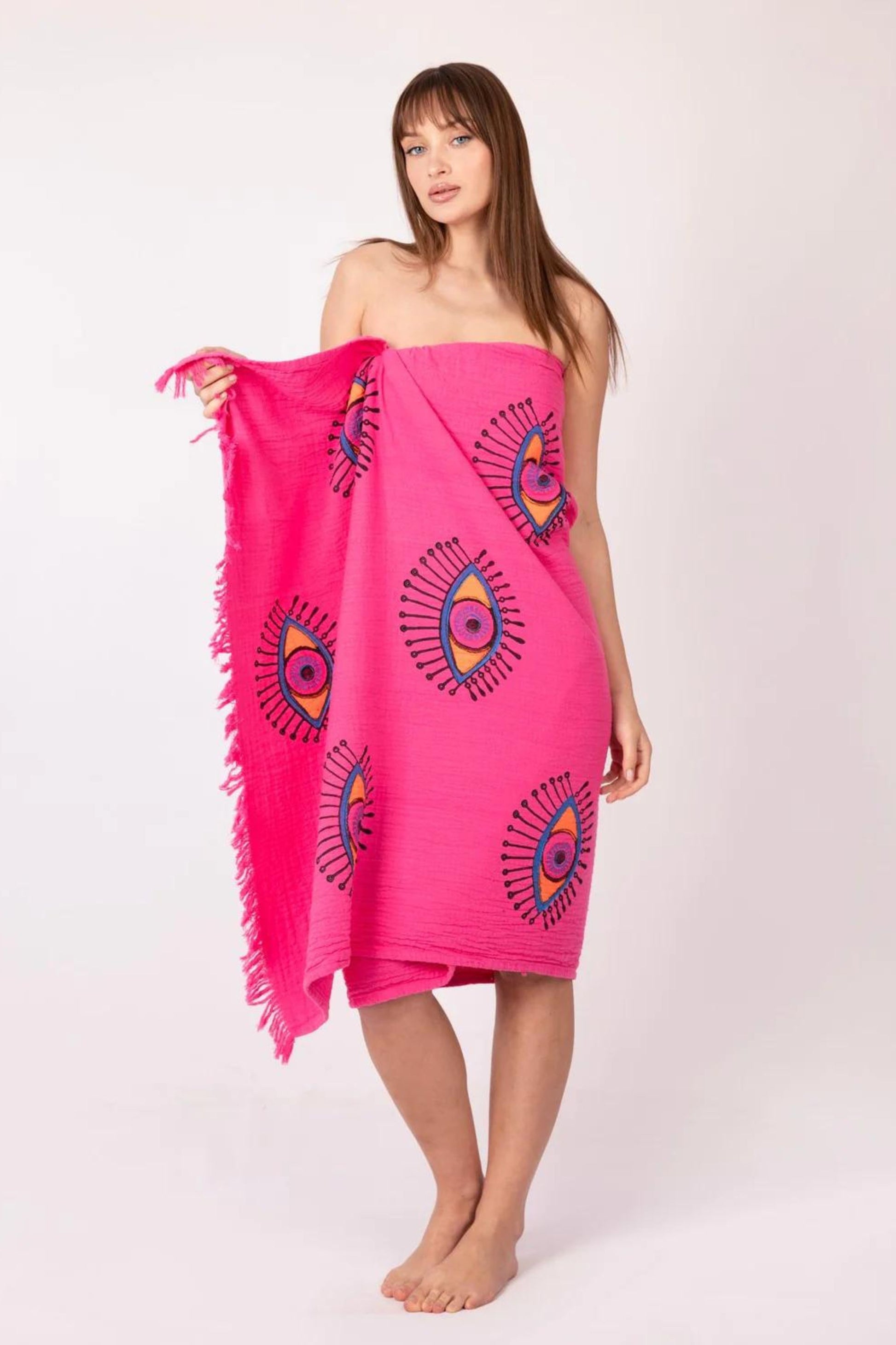 NAYA organic cotton peshtemal towel sustainable turkish towel by Meraki Beach.
