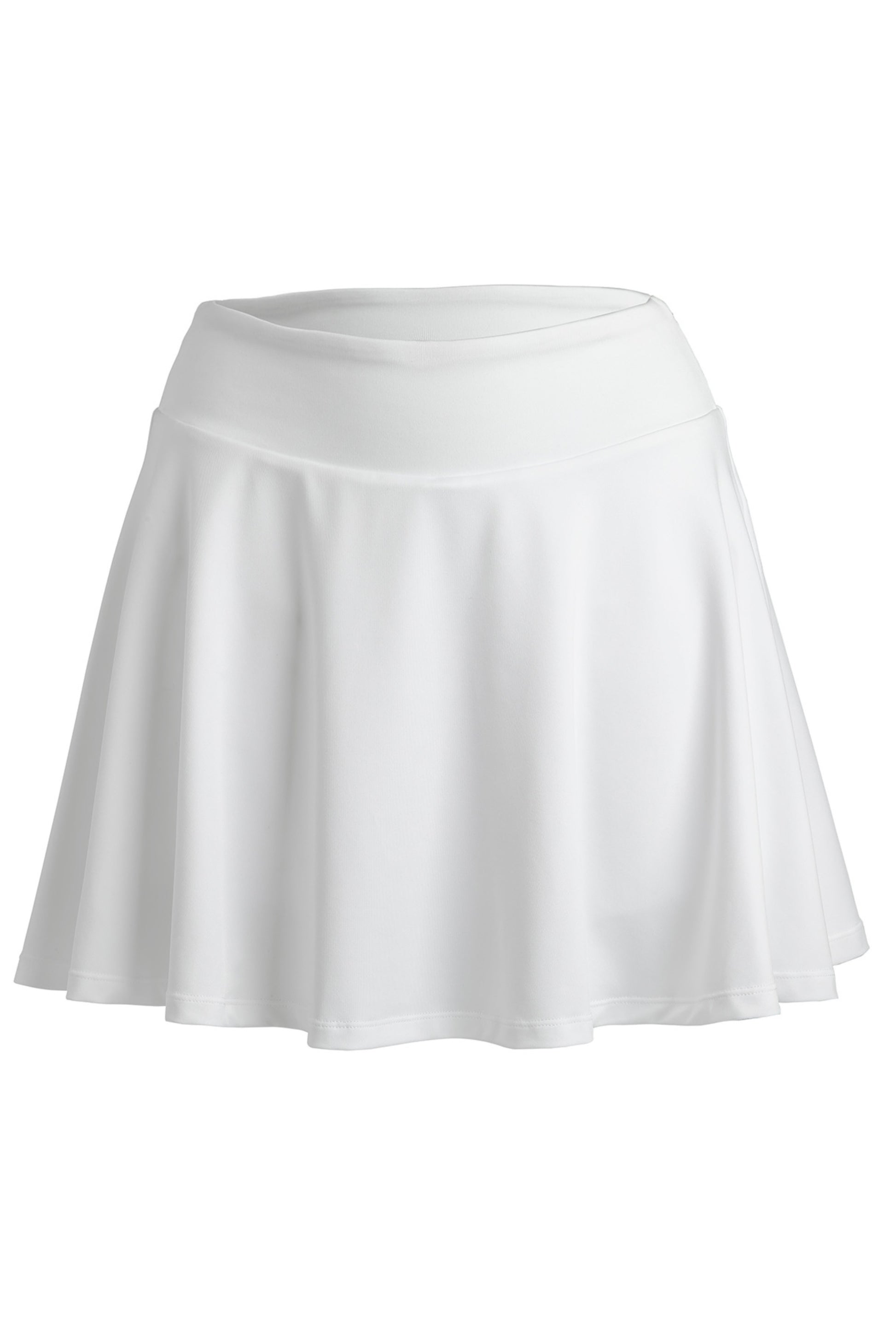 PALMA Recycled Fitness Skort in Navy – sustainable high-waisted skort with built-in shorts by Meraki Beach