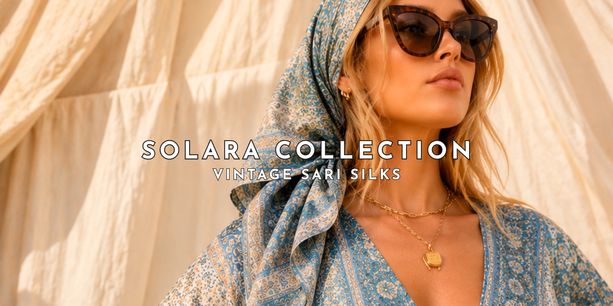 SOLARA RECLAIMED SILK COLLECTION BY MERAKI BEACH - WEAR YOUR ENERGY