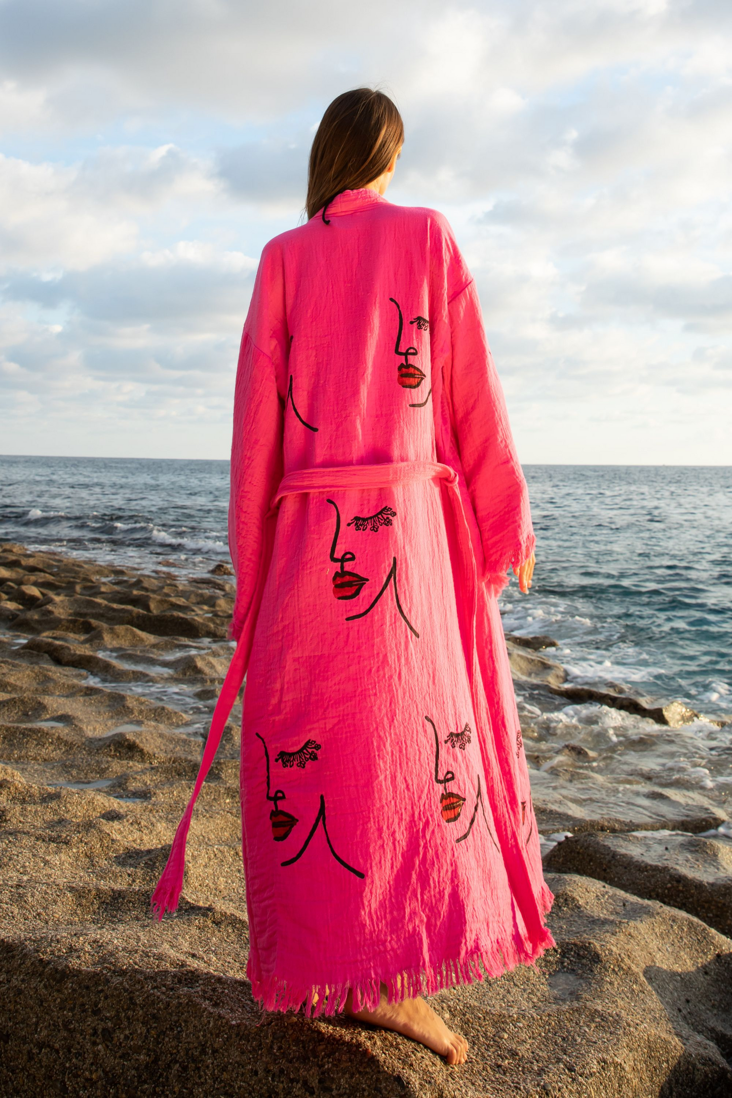 ZEHRA Kimono in Pink | Women's Kimonos