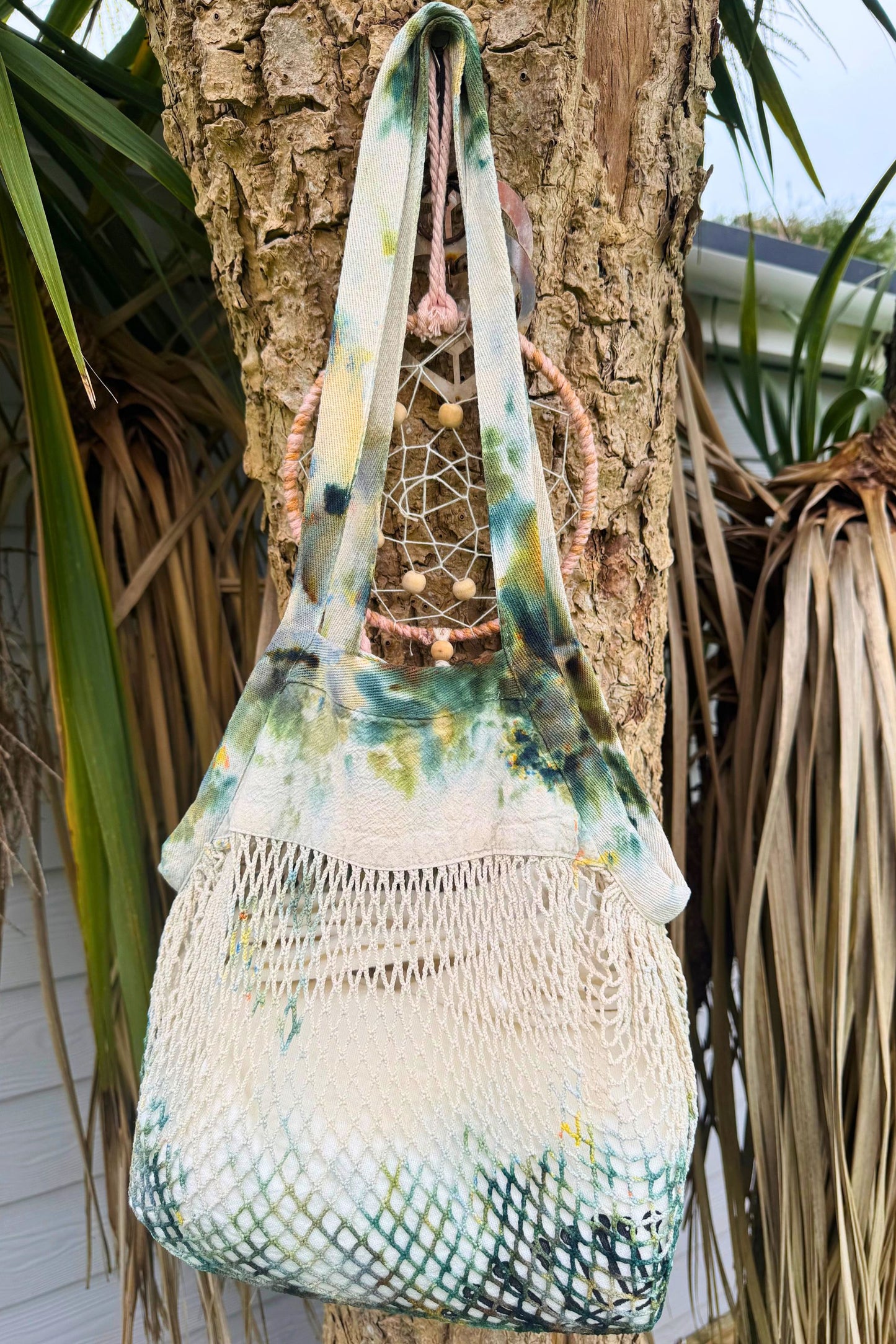 BOTANICA MARKET ORGANIC COTTON  BAG IN OLIVE