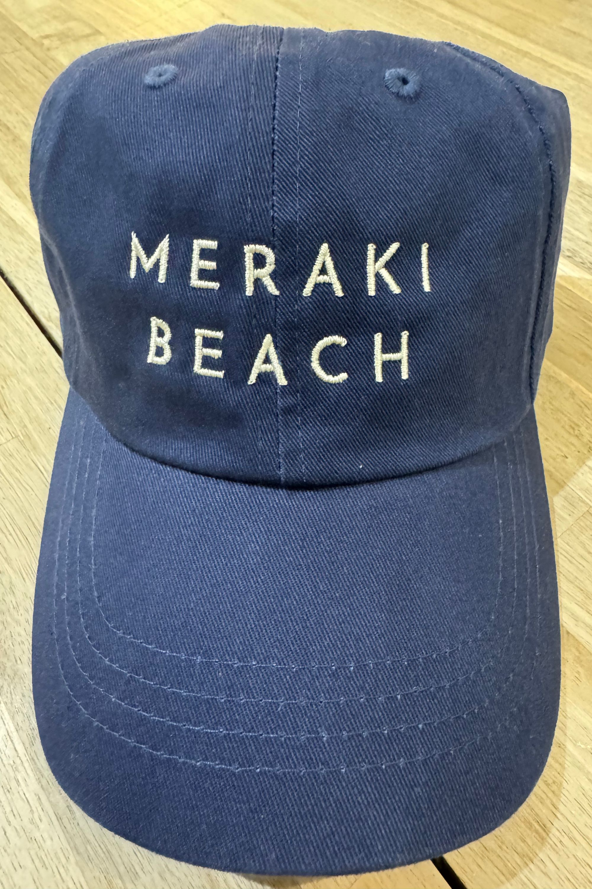 BEACH BUM COTTON CAP IN NAVY