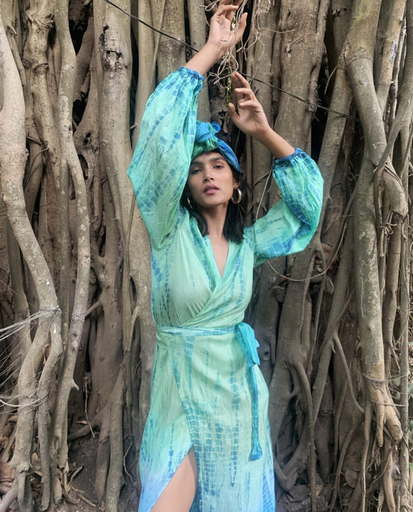 MOKSHA Kimono Dress - Meraki Beach